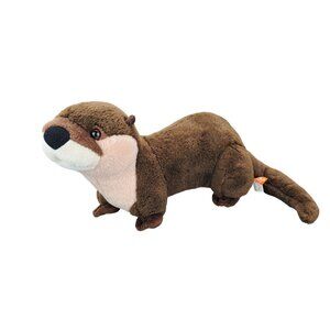 Wild Republic River Otter Plush 15 Inch Cuddlekins Stuffed Animal Soft Realistic